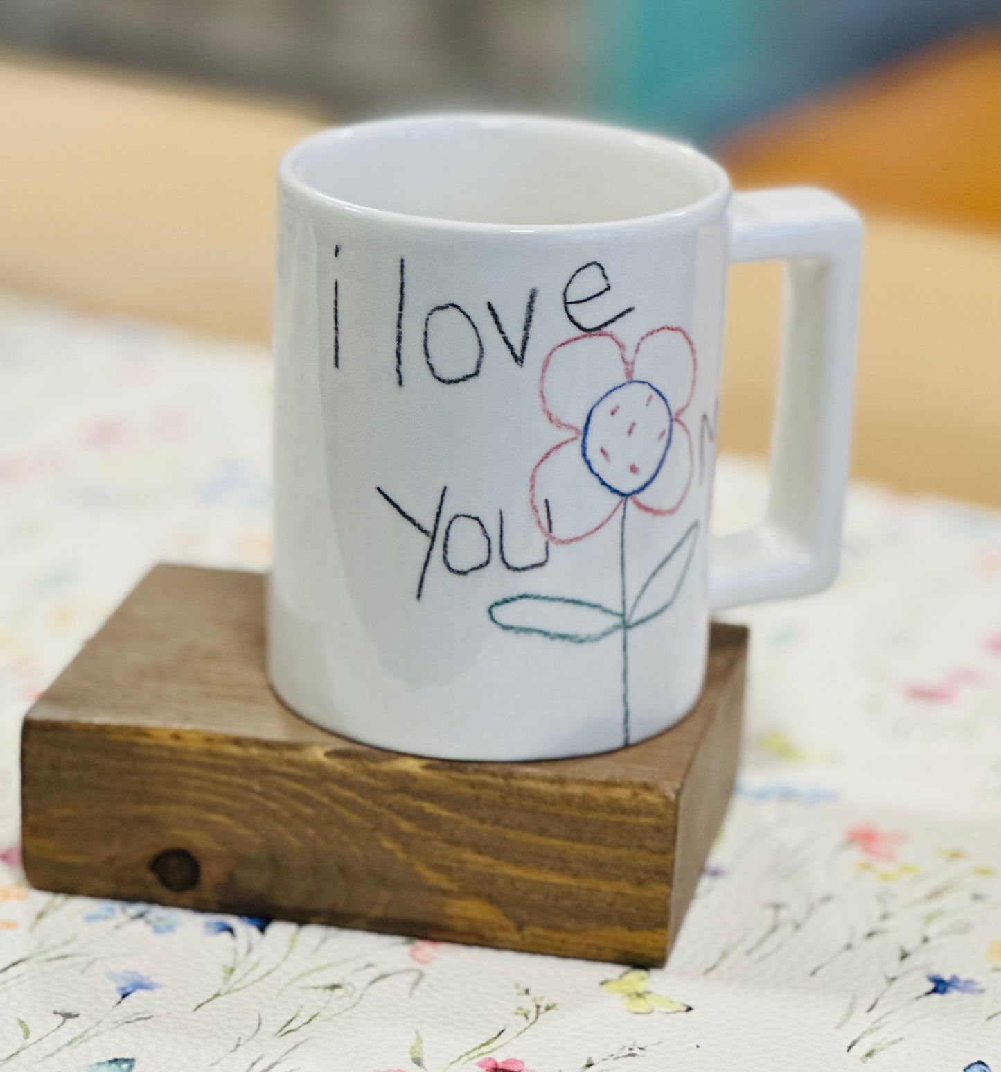 I love you mom mug