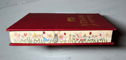 “Chronicles of Avonlea book fore edge Garden” original watercolour