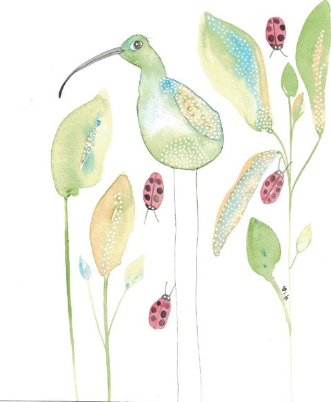 "Incognito" Greeting card