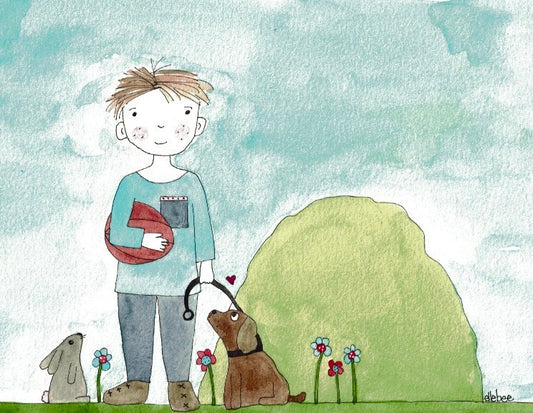 Unconditional love greeting card