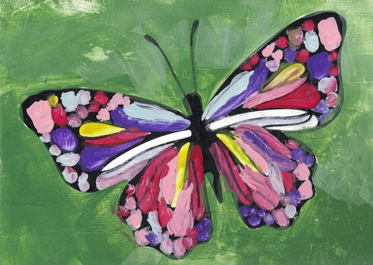 Butterfly for Mom greeting card