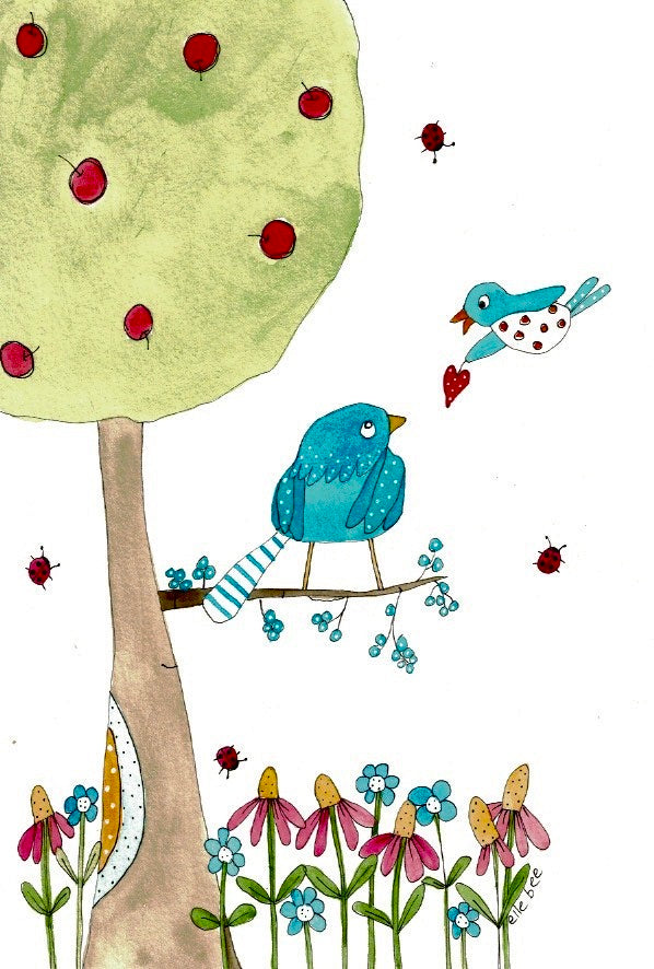 Sending you love greeting card