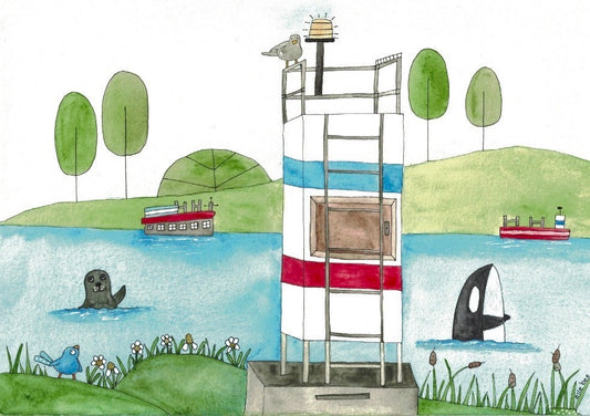 Nose Point, SSI greeting card