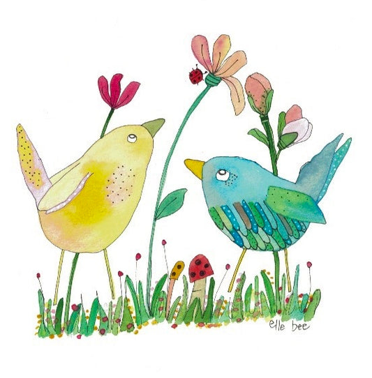 Be gentle greeting card