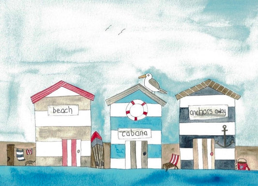 Cabana - greeting card