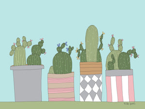 "Cactus" greeting card