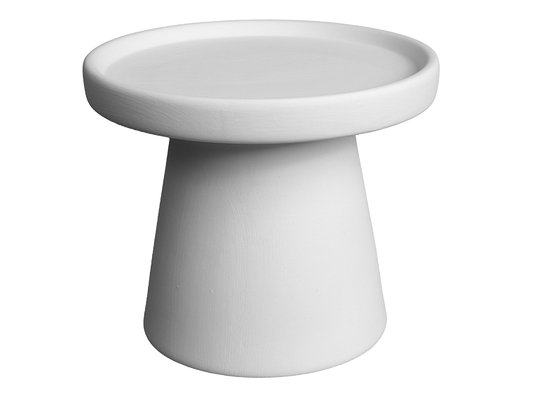 Bisque Pastry stand / candle holder