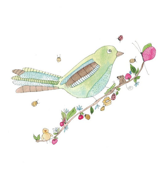 "Isn't she lovely" greeting card