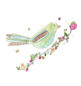 "Isn't she lovely" greeting card