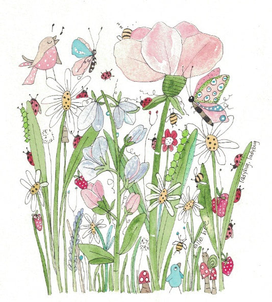 Ladybug, ladybug... greeting card