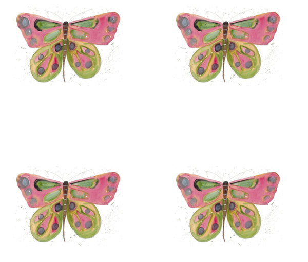 Butterfly sticker set of 16