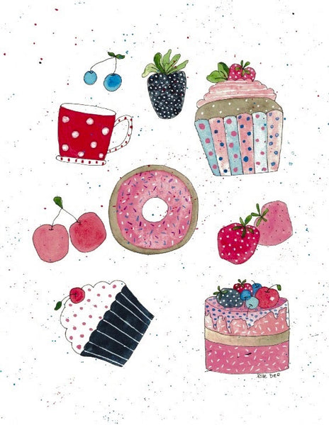 Sweets - drawstring bag