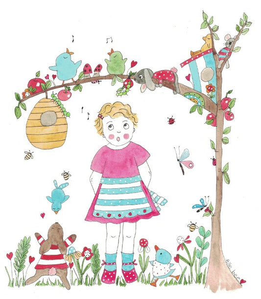 We are in perfect harmony greeting card