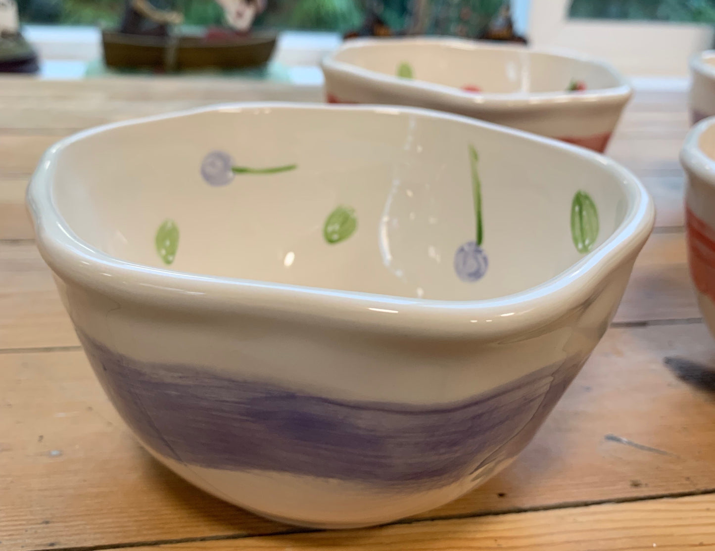 Summer mixed berry bowls (set of 4)