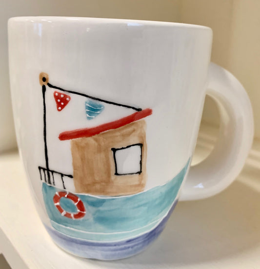 Mug "little blue tugboat"