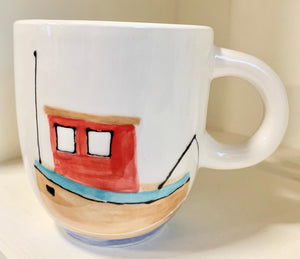 Mug "Little brown tugboat"