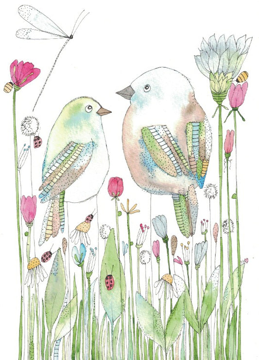 Greeting card "Best friends"