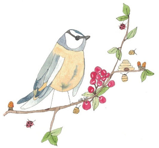 Greeting card "Beautiful day"