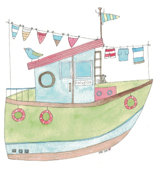 Greeting card "Calypso"