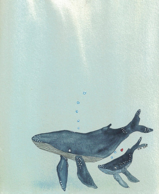 Greeting card "Under the sea"