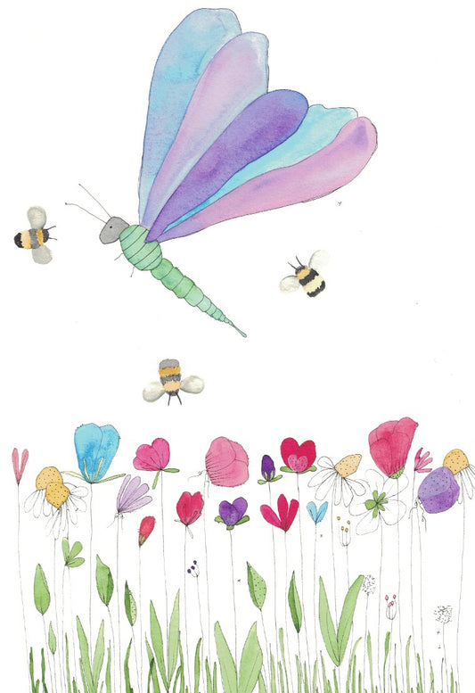 Greeting Card "Garden party"