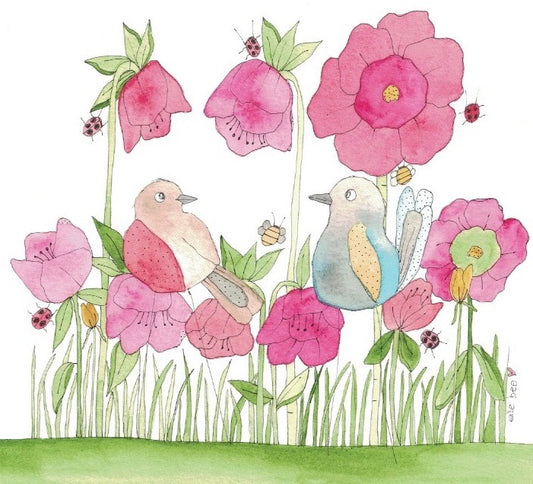 Greeting card "Good morning April"