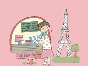 "There's so much to do in Paris" greeting card