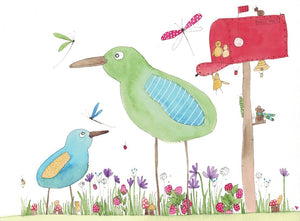 Greeting card "Snail Mail"